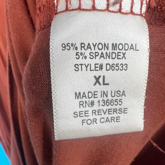 West Kei Burnt Orange Cap Sleeve Maxi Dress - Women's XL - Picture 4 of 7